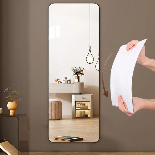 MIROIR MURAL AUTOCOLLANT FLEXIBLE HD.(BJ)