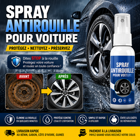 Spray Antirouille Puissant AutoProtect