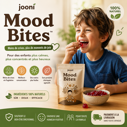 Mood Bites – Des enfants plus calmes, plus heureux, naturellement