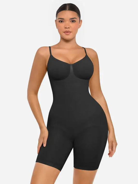 Body Gainant Maintien Fort Short Effet Ventre Plat et silhouette Sculptée
