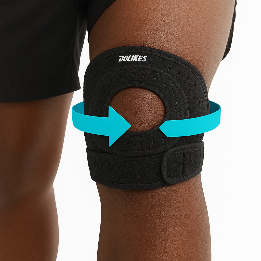 Genouillère Confort+ : Soutien Actif pour une Vie Sans Douleur