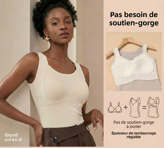 Le Débardeur 2-en-1 pour femme.