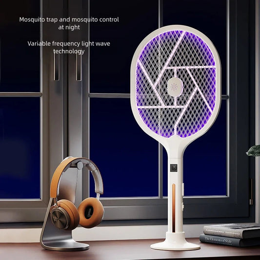 Raquette Anti-Moustique Intelligente 3 en 1.