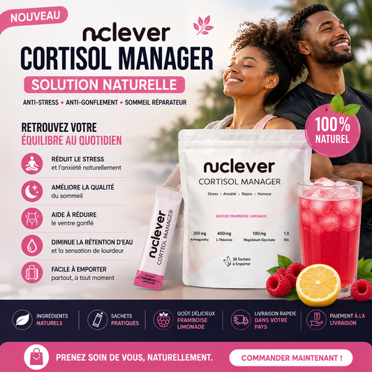 NECLEVER – Solution Naturelle Anti-Gonflement & Anti-Stress